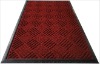 Rubber composit squares anti-slip door mat/rug