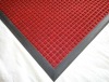 Rubber composit squares anti-slip door mat/rug