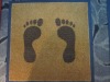 Rubber door mat