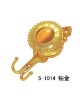 S-1014 CURTAIN HOOK WITH ORIGINAL STONE/DISTINGUISHED CURTAIN HOOK/HARDWARE CRAFT