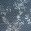 SATIN SPANDEX PRINTED WITH FOIL