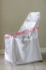 SATIN WEDDING HALL CHAIR COVERS