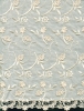 SOLID COTTON EMBROIDERY LACE FABRIC