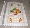 SPECIAL DESIGN! special dies transparent printed pvc tablecloth,plastic square tablecloth