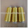 ST-Type Metallic Yarn, embroidery yarn in golden color