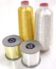 ST type metallic yarn,lurex yarn pure silver  pure golden