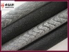 STOCK :Black French Terry knitted denim jeans fabric