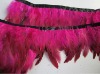 Saddle Hackle Feather Fringe,feather dress,