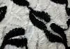 Sateen Dribble embroidery design with sequins for wedding and dress