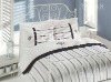 Sateen printed maritime yachting theme bedlinen