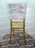 Satin&Lace Wedding Chair Cover RCCC-A172