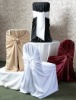 Satin chair cover