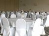 Satin chair covers, polyester chair covers