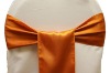 Satin chair sashes