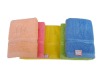 Satin cotton towel