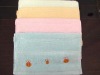 Satin embroidery face towel