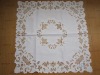 Satin embroidery tablecloth