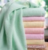 Satin light silk bath towel