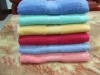 Satin light silk bath towel