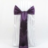 Satin striped Chair cover and wedding chair cover