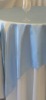 Satin table  cloths, satin overlay, table linen