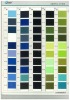 Sell Polyester Dope Dyed DTY, Shade Card Ten