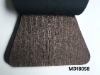Semi PU leather for decoration in wenzhou with decoration synthetic leather