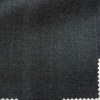 Serge plain wool polyester fabric