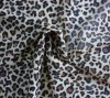 Sexy Leopard Print Dress Fabric Breathable and Elastane