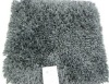 Shaggy carpet made of PE for home decoration