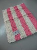 Shaggy chenille rug