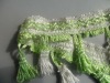 Shanghai customized decoration tassel lace for curtain decorative & garment , home textile .