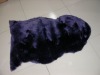 Sheepskin Rugs Purple Color Low Wool
