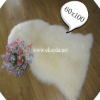 Sheepskin Wool Rug in White Color