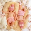 Sheepskin baby pram rug