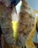 Sheepskin neck garment collar