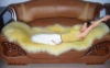 Sheepskin rug