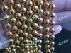 Shining Gold Metal Ball Chain Curtain