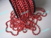 Shining Red Color Ball Chain For Curtain Decoration