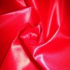 Shinny polyester twist dress satin fabric