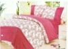 Silk Bed Sheet Set/Pttern Sheet Set/4 PCS