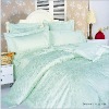 Silk/Cotton Jacquard 6pcs bedding set