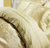 Silk/Cotton Jacquard Embroidery Bedding Sets / bed cover / bed sheet / fabric