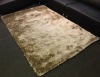 Silk Shaggy Floor Carpet/Rug