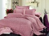 Silk and cotton jacquard / bedding / six / sets / textile