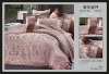 Silk and cotton jacquard / bedding / textiles / Beautifully elegant