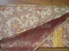 Silk brocade fabric