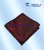 Silk printed hanky for mens suits