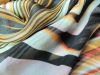 Silk printing fabric
