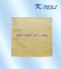 Silk yellow pocket square